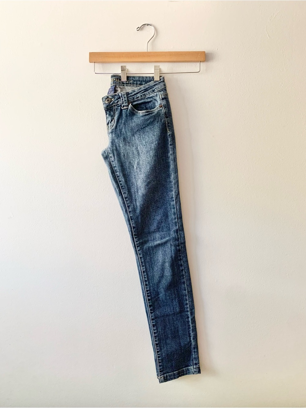 NEW Blue Asphalt Y2K Buttery Soft Low-Rise Skinny Jeans